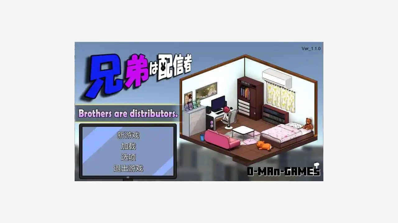 主播兄弟NTR二人 角色养成 玩法截图 1